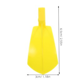 VICASKY 3pcs Baby Trap Claws Game Machine Parts Adult Claw Machine Vending Machine Candy Game Console Accessories Crane Machine Claw Machine Claws Vending Machine Toys Plastic Yellow