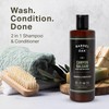 Barrel & Oak 2-in-1 Men's Shampoo and Conditioner, Cleanses Hair