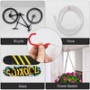 Pack of 8 Bicycle Hooks, Wall Hooks, Garage Hooks, Bicycle
