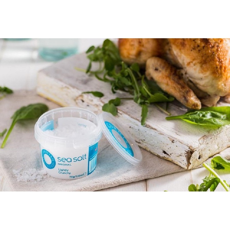 Cornish Sea Salt Original Crystals, 75 g, Original Sea Salt