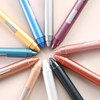 Dual-Purpose Eyeshadow & Eyeliner Pencil with Built-in Sharpener, Long-Wear Smudge-Proof