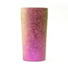 HORIE T08KM350GP Titanium Double Tumbler, Kiln Fired Gradient Pink, 11.8