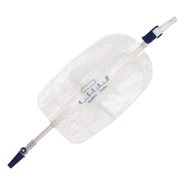 Puffio Urine Fabric Leg Bag, T Tap or Lever Tap