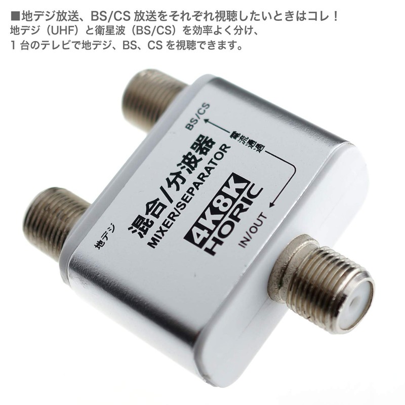 Holic AEM-331 Antenna Mixing/Waveplate [4K8K Broadcasting (3224MHz)/BS/CS/Terrestrial Digit/CATV]