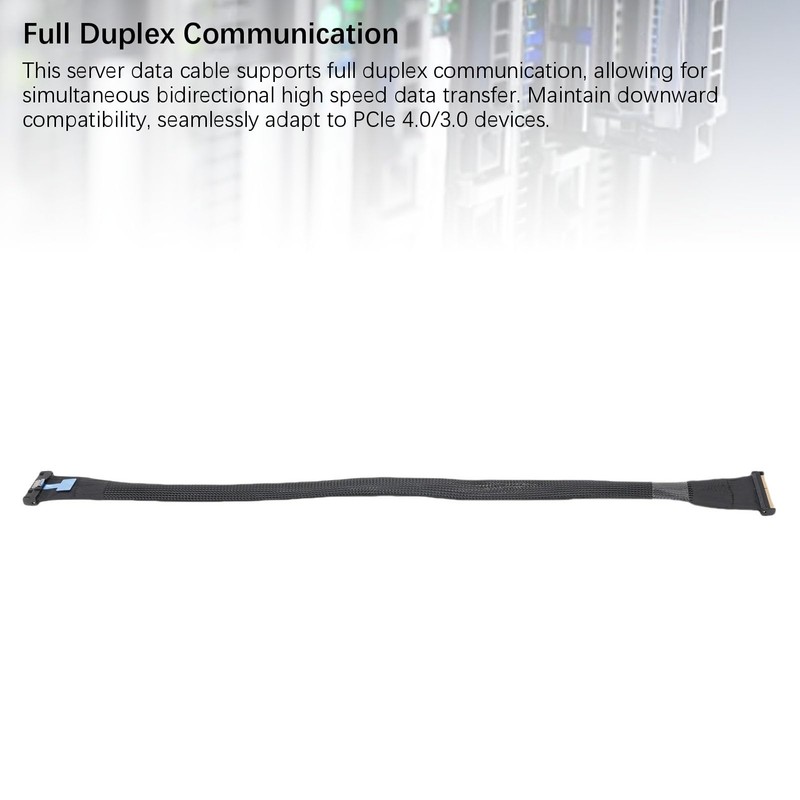 Wisoqu MCIO 16X to MCIO 16X Cable, Slimline SAS Cable