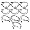 10 Sets 4mm Female to Female Banana Socket Test Lead