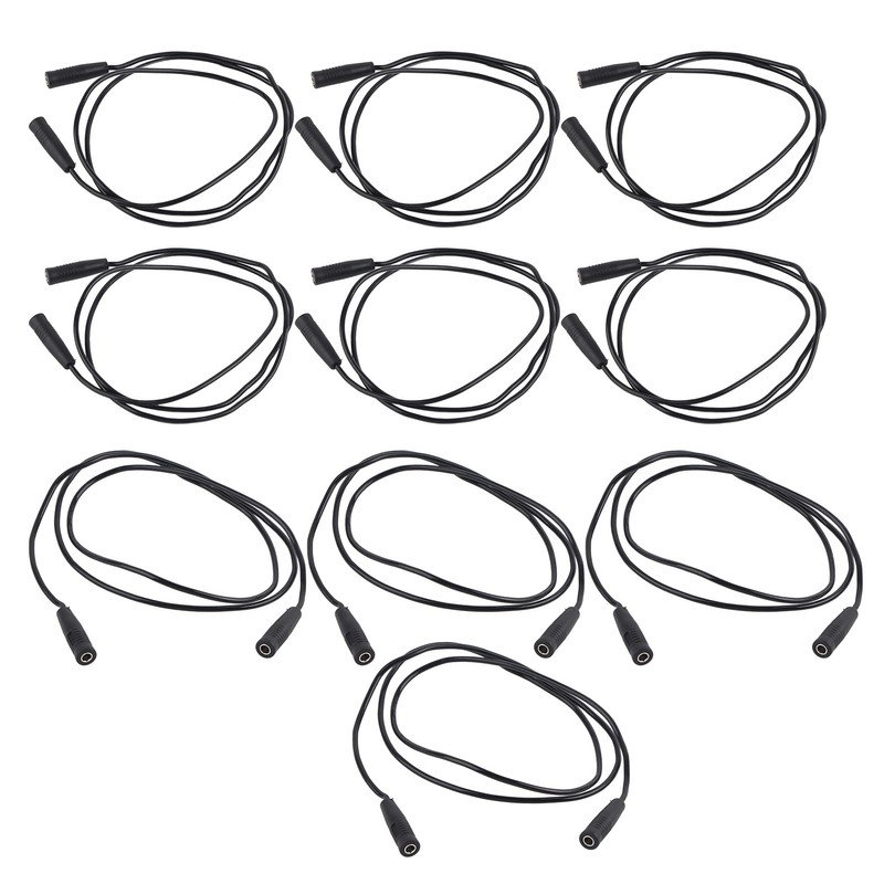 10 Sets 4mm Female to Female Banana Socket Test Lead