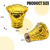 MEAJOO 4PCS Cobra Style Tire Valve Stem Caps, Snakehead Shape,