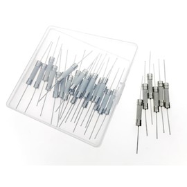 Vigor Source 6.3A 250V Fuse, 5x20MM (20 Pcs), Ceramic Tube with Lead Wire, Slow Blow, White