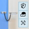 MECCANIXITY MECCANIXITY Door Chain Lock, Door Guard Lock Latch Door