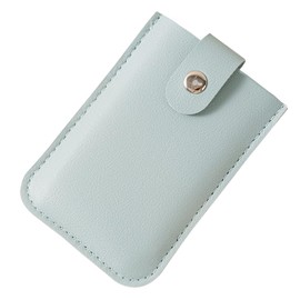 1 Pcs Slim Minimalist Wallet, Pull-Out Card Organizer, Multiple Card Slots Business Card Credit Card Organizer for Women Men (Sky Blue)