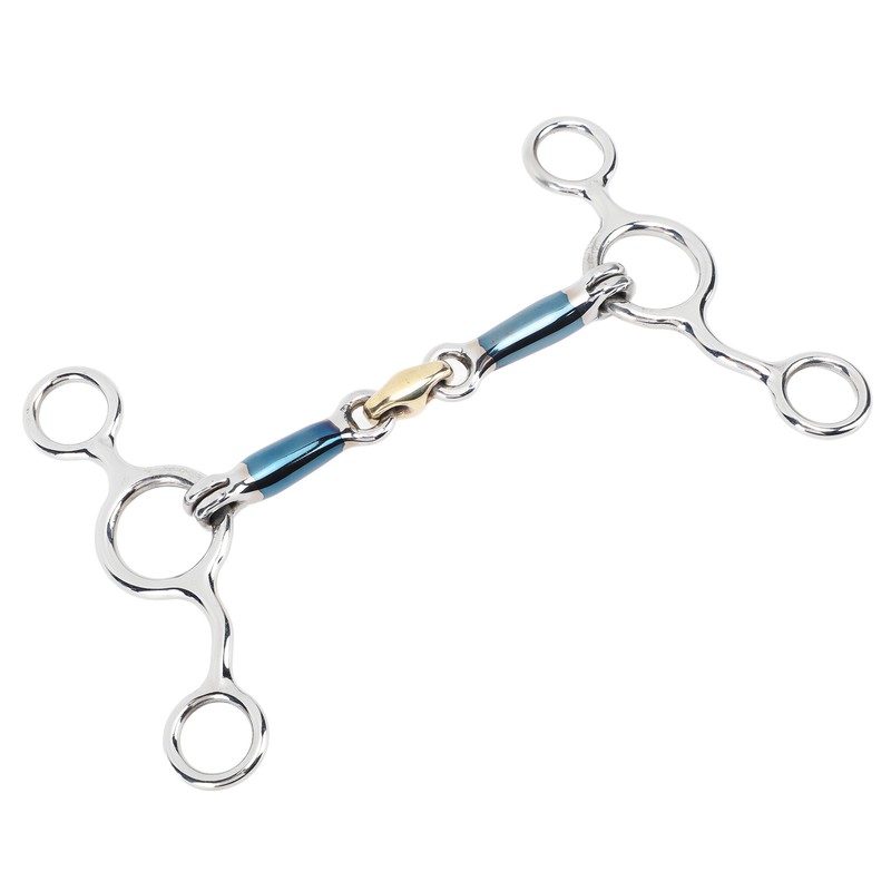 125mm Professional Snaffle Bit Stainless Steel Horse Mouth Bit Horse