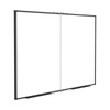 Magnetic Dry Erase White Board 48x36 Inch, 4x3 WhiteBoard Foldable