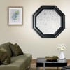 Autotech Park Precut Elegant Flower Octagon Window Film Shade, Self