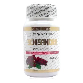 Schisandra Joy Natura Suplemento Alimenticio 60 Cápsulas                                                                                              