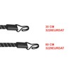 Master Lock 3229EURDAT Flat Bungee with Reverse Hooks, Reflective, 80