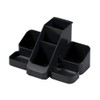 Avery 1137BLK Basics 7 Compartment Desk Tidy, 164 x 85