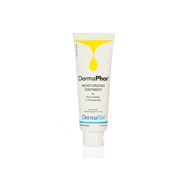 DermaPhor Skin Protectant Moisturizing Ointment - 3.75 Oz - for Dry, Cracked or Irritated Skin - Heals Minor Cuts and Wounds - Fragrance Free