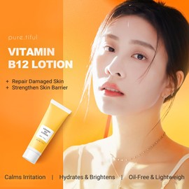 pure.tiful Vitamin B12 Lotion(30ml),Collagen Booster,Elasticity
