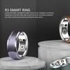 Smart Ring Purple Pedometer Deep Waterproof Lightweight Smart Health Ring