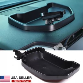 Carworld66 For Toyota Tundra 07-21 Instrument Panel Storage Tray With Mobile Phone Bracket