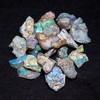 100+ carats AA+ Natural Raw Ethiopian Fire Opal Rough Gemstone,