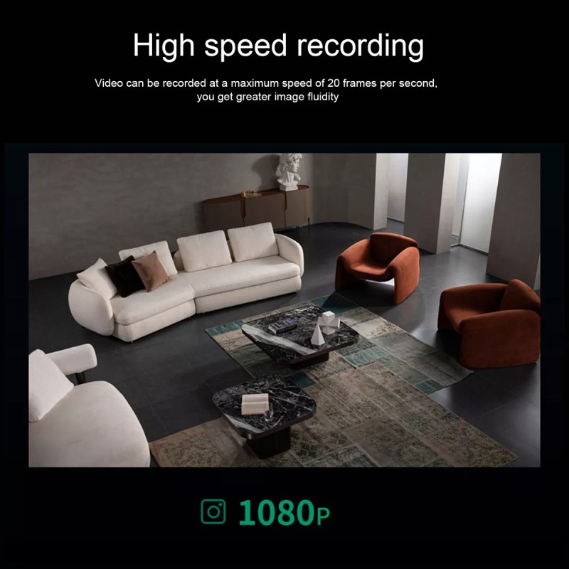 MIZETLI Cámara Seguridad Wifi Hogar Inalámbrica 1080p Vigilancia