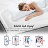 Maxzzz Full Mattress Pad, Pillow Top Full Mattress Protector for