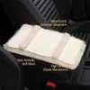 IRIWOOL Sheepskin Armrest Cover Auto Center Armrest Cover Car Soft