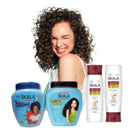 Kit Shampoo  Acond Y Mascarilla Skala Para Cabello Radiante                                                                                           