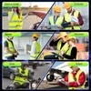 GRIRDDIV 6 Pezzi Universale Giallo Giubbotto Sicurezza Riflettente, Gilet Alta