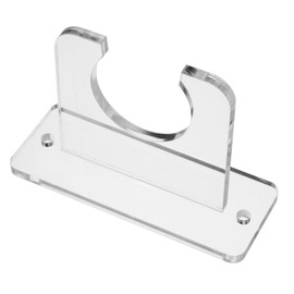 Kisangel Multi-functional Pingpong Racket Stand Acrylic Display Mount Bat Holder for Paddle Storage