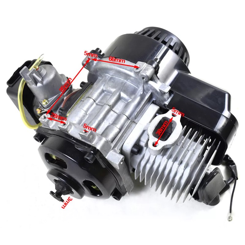 Unbranded 49cc 50cc High Performance Racing Complete Engine For Mini