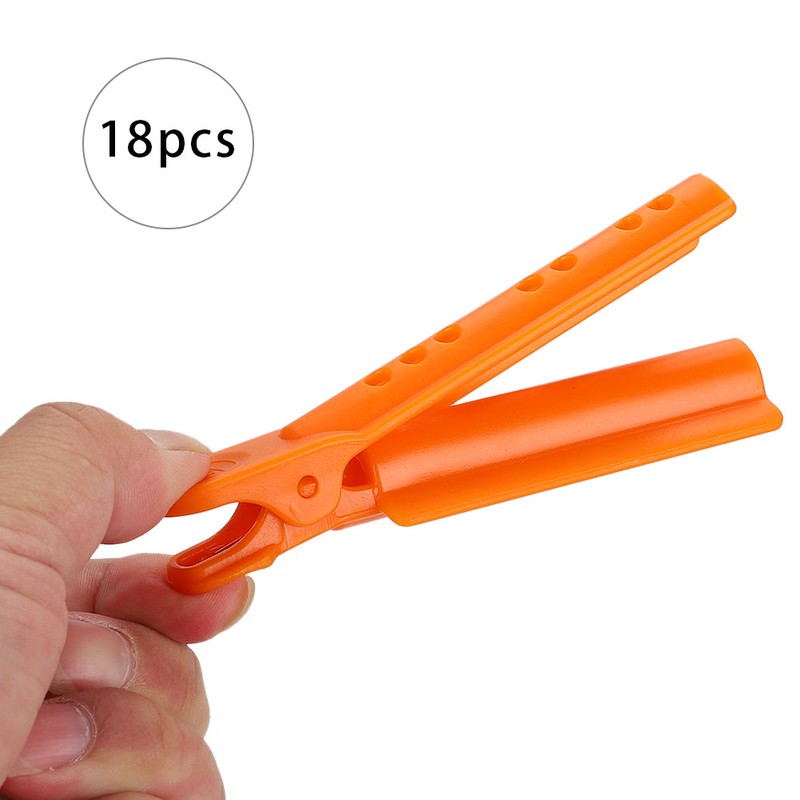 18pcs Professional Perming Hair Roller Household DIY Wavy Curly Hair