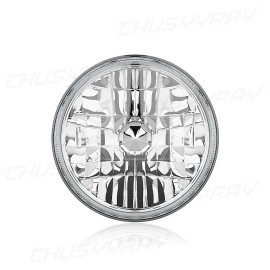 CHUSYYRAY 4pcs 5-3/4" 5.75" Super white LED Headlight Hi/Lo Beam for Lincoln Continental