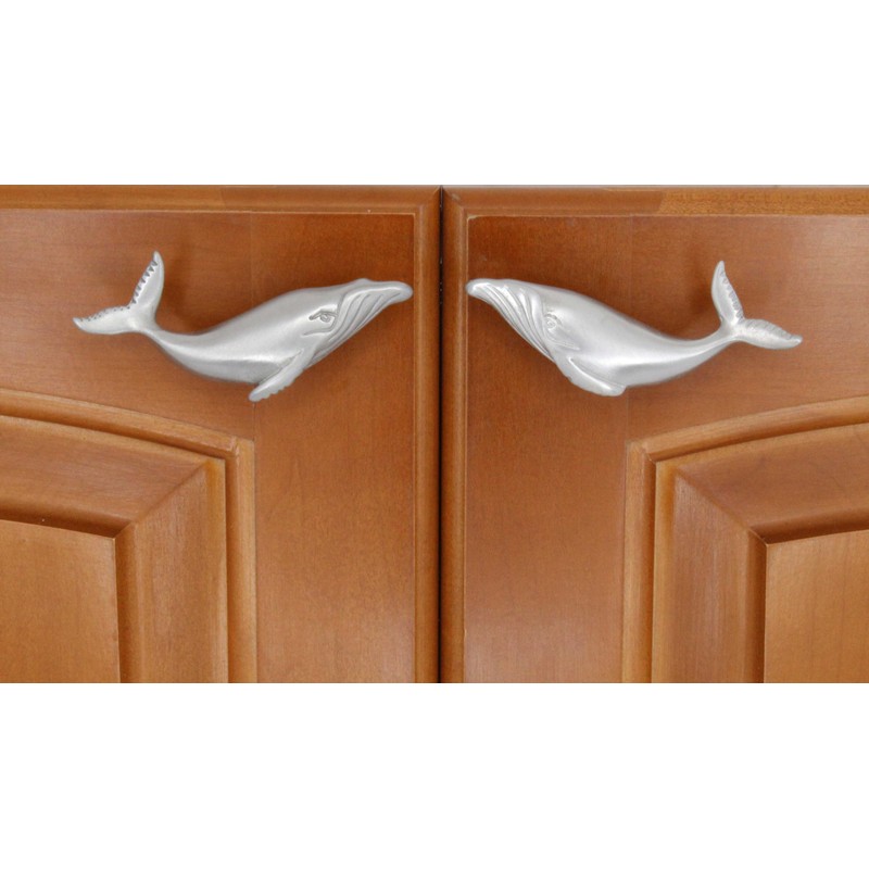 Costello Coastal - Humpback Whale Knobs (Matched Pair) | Artist