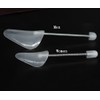 Happyupcity 2 Pairs Plastic Clear Transparent Professional Adjustable Length Shoe