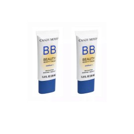 Candy Moyo 2 PACKS Of  Candy Moyo BB Beauty Benefit Cream, 1 oz.  Shades Medium 1