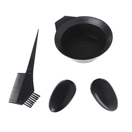 Hair Color Dye Tint Tool Set Include Hair Color Brush Mixing Bowl Ear Covers