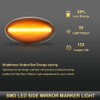 Gempro LED Side Marker Turn Signal Light Lamp Assembly for