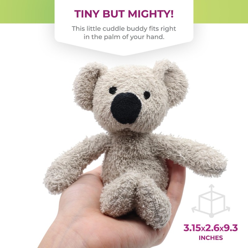 Thermal-Aid Zoo - Mini Microwavable Stuffed Animal - Plush Toy
