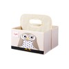 3 Sprouts Baby Nappy Caddy Organiser Basket for Children's Room,