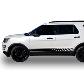 Sport Stripes Deals Stickers Graphic Designs Compatible with Ford Expolrer All Genarations (302B)