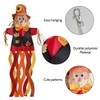 THQZLH Scarecrow Windsock - Fun and Festive Outside Decorations for