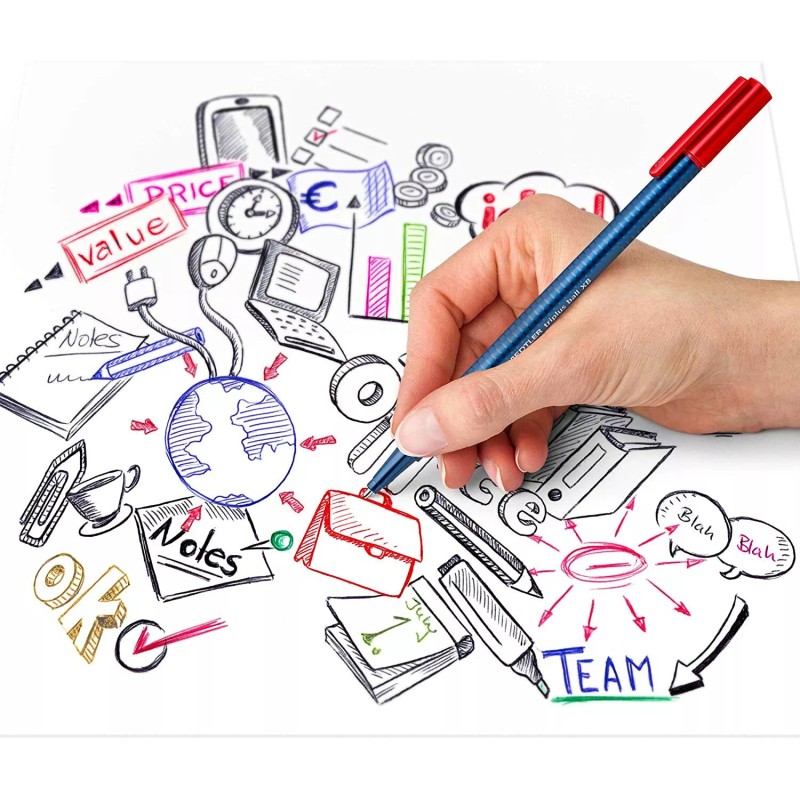 Staedtler | Triplus | 437 XBSB10 | Triangular Ballpoint |