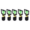 5PCS G1/2 Male Thread Rotating Sprinkler Nozzle Spray Head Misting