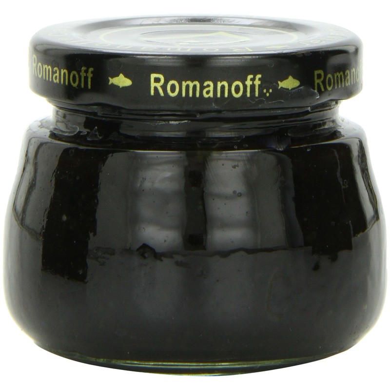 Romanoff Caviar Black Lumpfish, 2 oz, Whole