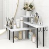 Homode Bathroom Counter Organizer Corner Shelf, Kitchen Countertop Organizer, 3