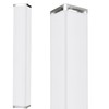 2PCS Thick White Truss Cover - High Elasticity Scrim Sleeve