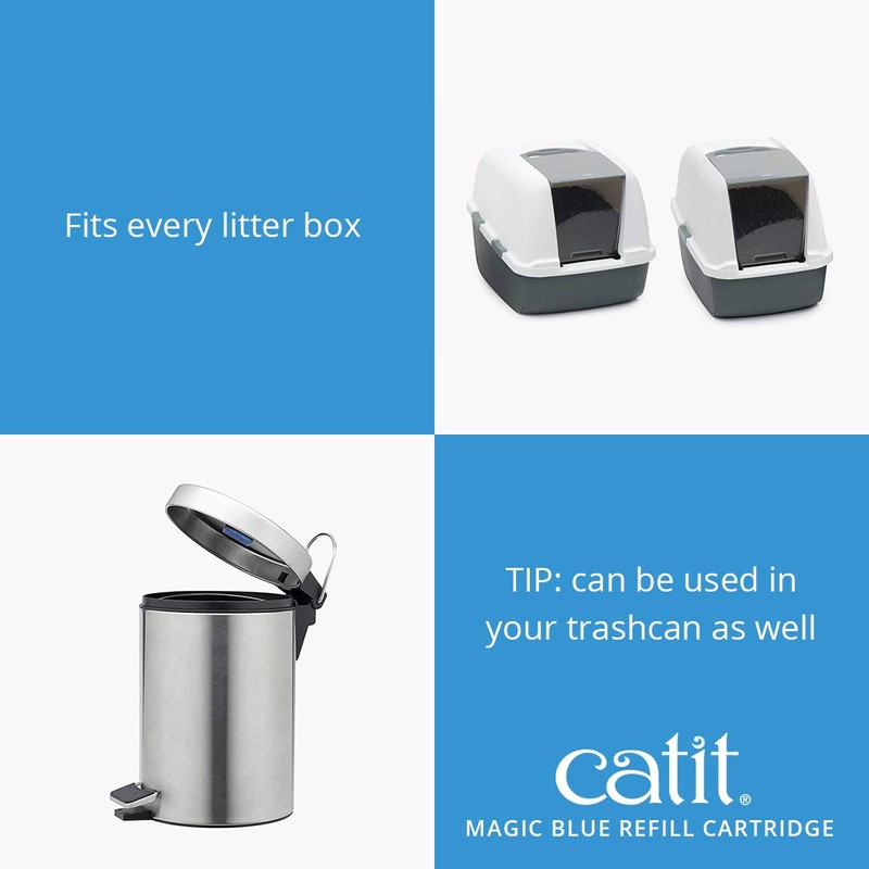 Catit Magic Blue Cat Litter Box Air Purifier
